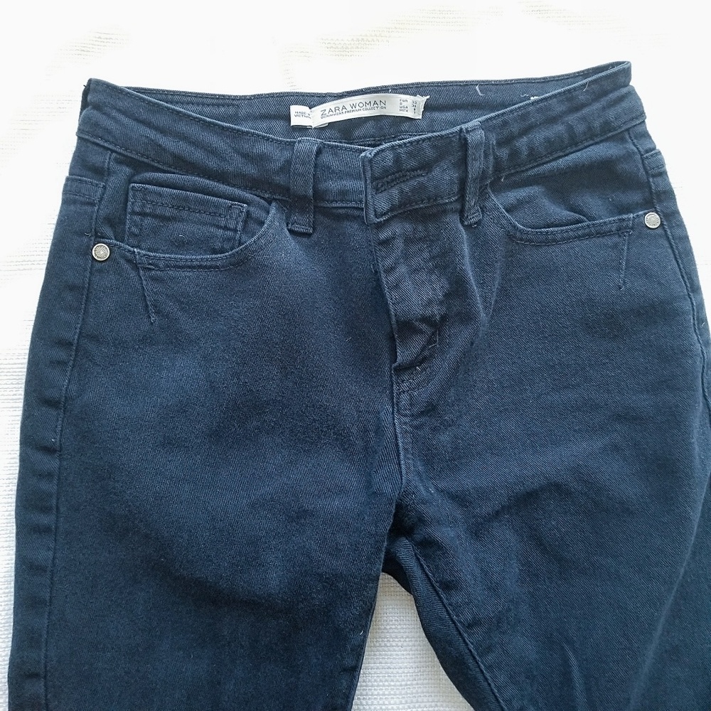 Zara denim skinny jeans